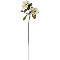 Kalalou 40" Artificial Small White Floral Stem - 6/Case