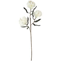 Kalalou 36" Artificial Small White Flower Stems - 6/Case