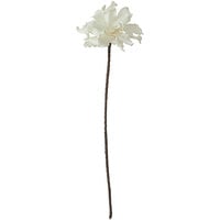 Kalalou 36" Artificial Medium White Floral Stems - 6/Case