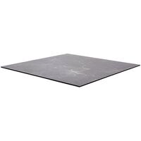 BFM Seating Tribeca Square Pietro Composite Laminate Outdoor Table Top with Knife Edge for BFM Table Bases