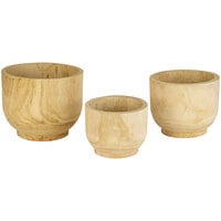 Kalalou 3-Piece Wooden Planter Set