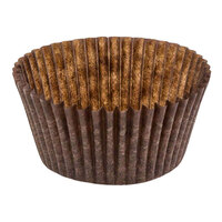 Novacart Brown Fluted Baking Cup 2 1/2" x 1 3/4" - 10500/Case
