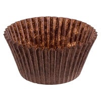 Novacart Brown Fluted Baking Cup 2 1/4" x 1 5/8" - 14400/Case