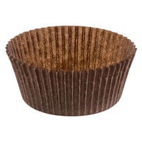 Novacart Brown Fluted Baking Cup 2 3/4" x 1 1/2" - 10000/Case