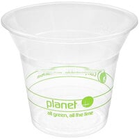 Stalk Market Planet+ PLA-9 9 oz. PLA Plastic Compostable Cold Cup - 1000/Case