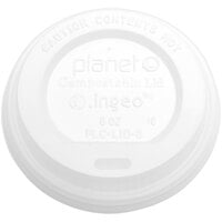 Stalk Market Planet+ 8 oz. Compostable PLA Paper Hot Cup Lid - 1000/Case