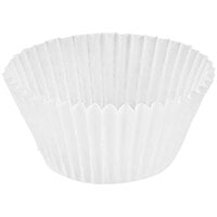 Novacart White Fluted Baking Cup 2 1/4" x 1 5/8" - 14400/Case