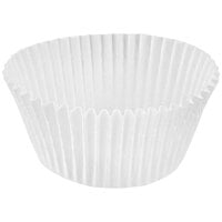 Novacart White Fluted Baking Cup 2 1/2" x 1 3/4" - 10800/Case