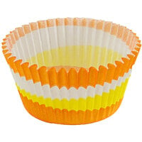 Novacart Orange Circle Fluted Baking Cup 2" x 1 3/8" - 1000/Case