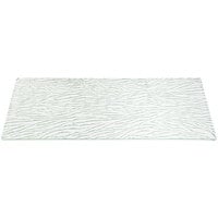 Rosseto Kalderon Currente 31" x 12" Rectangular White Glass Wide Riser Shelf