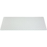 Rosseto Kalderon Zenit 31" x 12" Rectangular White Glass Wide Riser Shelf