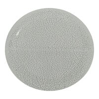 Rosseto Kalderon Foglia 13" Round White Glass Platter - 2/Set