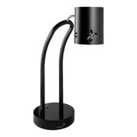 Rosseto HL018 Iris Black Matte Single Arm Heat Lamp - 120V, 250W
