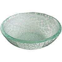 Rosseto Kalderon Foglia 4" Round White Glass Mini Bowl - 12/Pack