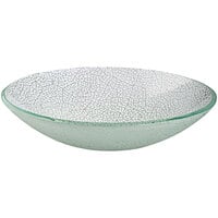 Rosseto Kalderon Foglia 14" Round White Glass Bowl