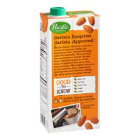 Pacific Foods Barista Series Almond Milk 32 fl. oz. - 12/Case