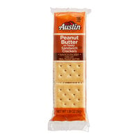Austin Peanut Butter on Toasty Sandwich Crackers 1.38 oz. - 96/Case
