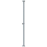 Metro 54PDFS Super Erecta Stainless Steel Post-Type Wall Mount 54" Post with Brackets