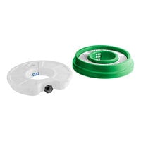 PourAway Green Lid and 2.5 Gallon Liquid Waste Disposal Tank for 32 Gallon Trash Cans