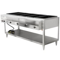 Vollrath 38005 ServeWell® Electric Five Pan Hot Food Table 120V - Sealed Well
