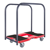 Snap-Loc E-Track Industrial Strength 1500 lb. Red Panel Cart Dolly SL1500PC4R