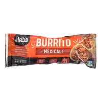 Alpha Foods Plant-Based Mexi-Cali Burrito 5 oz. - 12/Case