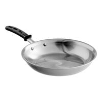 Vollrath Tribute 10" Tri-Ply Stainless Steel Fry Pan with Black Silicone Handle 692110