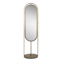 Kalalou 15" x 68" Tall Oval Floor Mirror