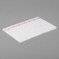 Chicopee 8242 Chix 13" x 21" White / Red Medium-Duty Foodservice Towel - 150/Case