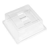 Cal-Mil 22099-CVR 9" x 9" x 3" Clear Plastic Cover for 22099