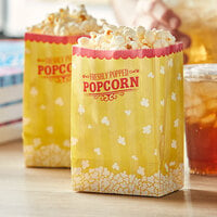Carnival King 4 1/4" x 3" x 6 3/4" 46 oz. Popcorn Bag - 1000/Case