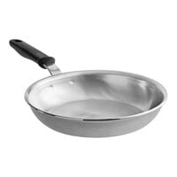 Vollrath Wear-Ever 10" Aluminum Fry Pan with Rivetless Interior and Black Silicone Handle 562110