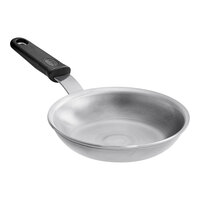 Vollrath Wear-Ever 7" Aluminum Fry Pan with Rivetless Interior and Black Silicone Handle 562107