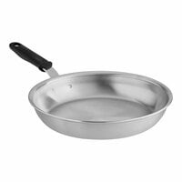 Vollrath Wear-Ever 12" Aluminum Fry Pan with Rivetless Interior and Black Silicone Handle 562112