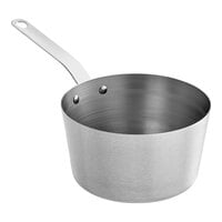 Vollrath 3 Qt. Stainless Steel Tapered Sauce Pan with Plated Handle 781130