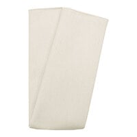 Snap Drape Ivory 20" x 20" 100% Spun Polyester Cloth Napkin