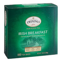 Twinings Irish Breakfast Tea Bags - 100/Box