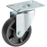 Main Street Equipment 82919301 4" Swivel Plate Caster for BMR-23 and BMR-49