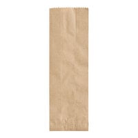 Choice Pint Size Natural Kraft Paper Bag - 500/Case