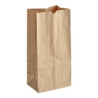 Choice 5 lb. Natural Kraft Paper Bag - 500/Case