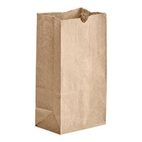 Choice 1 lb. Natural Kraft Paper Bag - 500/Case