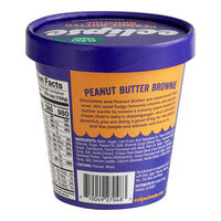 Eclipse Foods Vegan Peanut Butter Brownie Ice Cream 14 fl. oz. - 8/Case