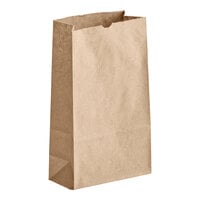 Choice 2 lb. Natural Kraft Paper Bag - 500/Case