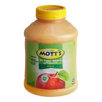 Mott's No Sugar Added Applesauce 46 oz. Jar - 8/Case