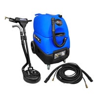 U.S. Products Neptune 1200 05-10012-P Dual Cord Carpet Extractor with Revolver High Pressure Tool and 25' Hose - 15 Gallon
