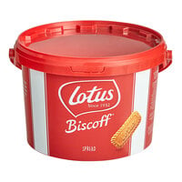 Lotus Biscoff Creamy Cookie Butter Spread Pail 17.64 lb.