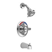 Delta Faucet T13491 Monitor 13 Series Shower Head, Tub Spout, and Valve