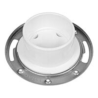 Oatey 43613 Easy Tap PVC Water Closet Flange with Stainless Steel Ring