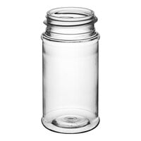 3.5 oz. Round Plastic Spice Jar - 640/Case