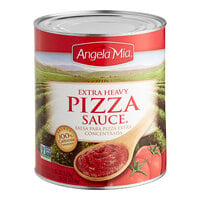 Angela Mia Extra Heavy Pizza Sauce #10 Can - 6/Case